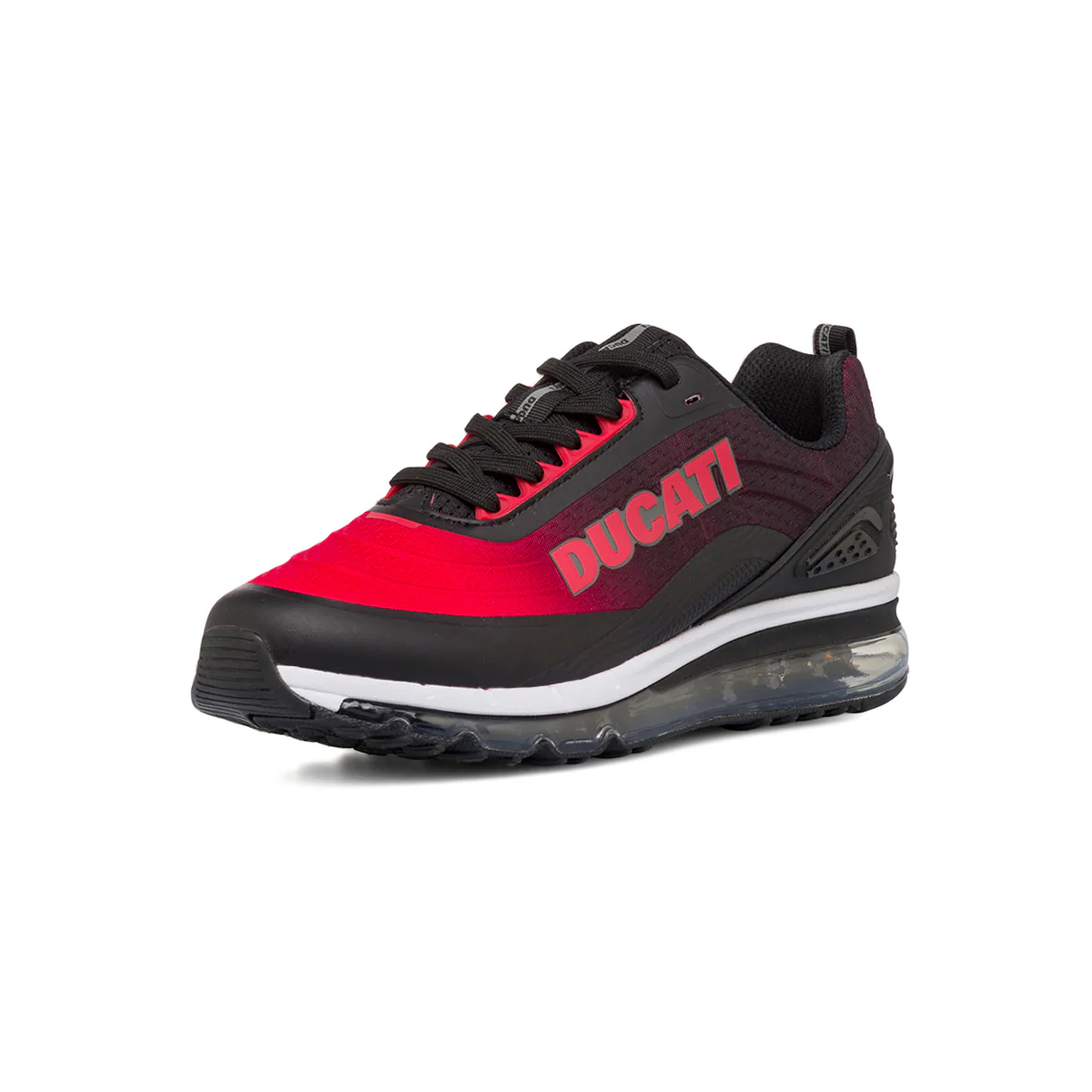 Scarpe da Ginnastica Rosse da Uomo con logo laterale Ducati - Image 2