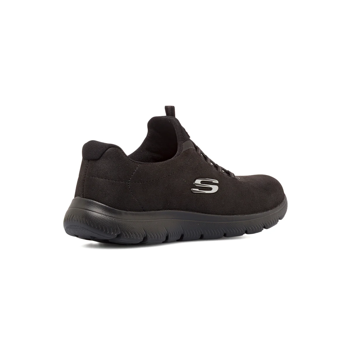 Scarpe da ginnastica Slip-on nere da Donna Skechers Summits - Image 5