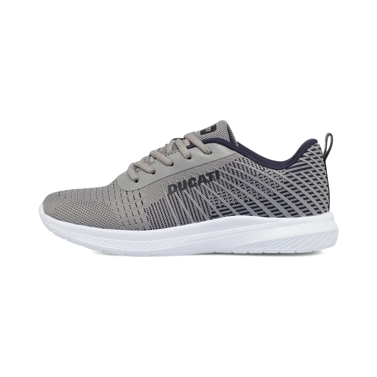 Scarpe da ginnastica uomo grigie con tomaia in mesh Ducati