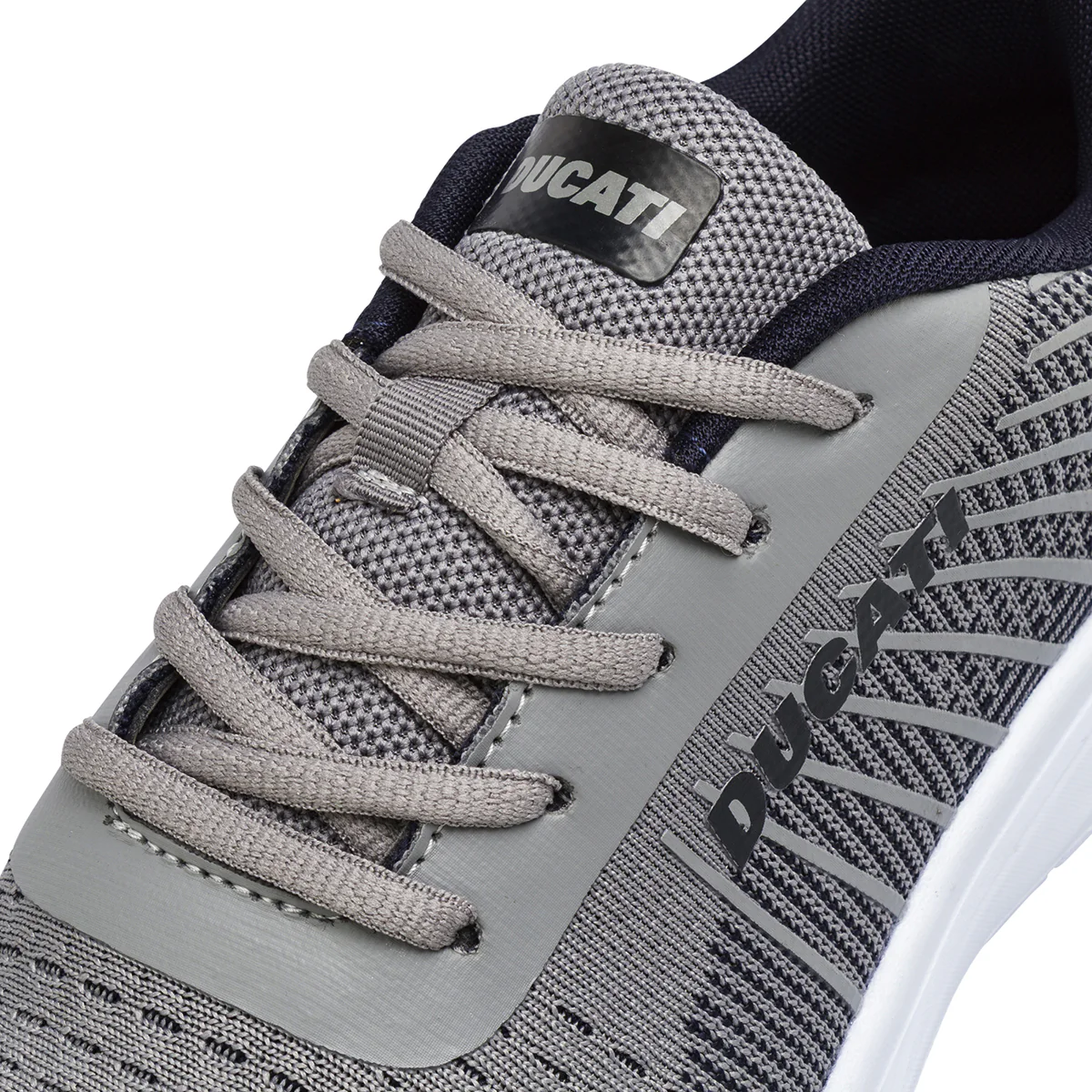 Scarpe da ginnastica uomo grigie con tomaia in mesh Ducati - Image 4