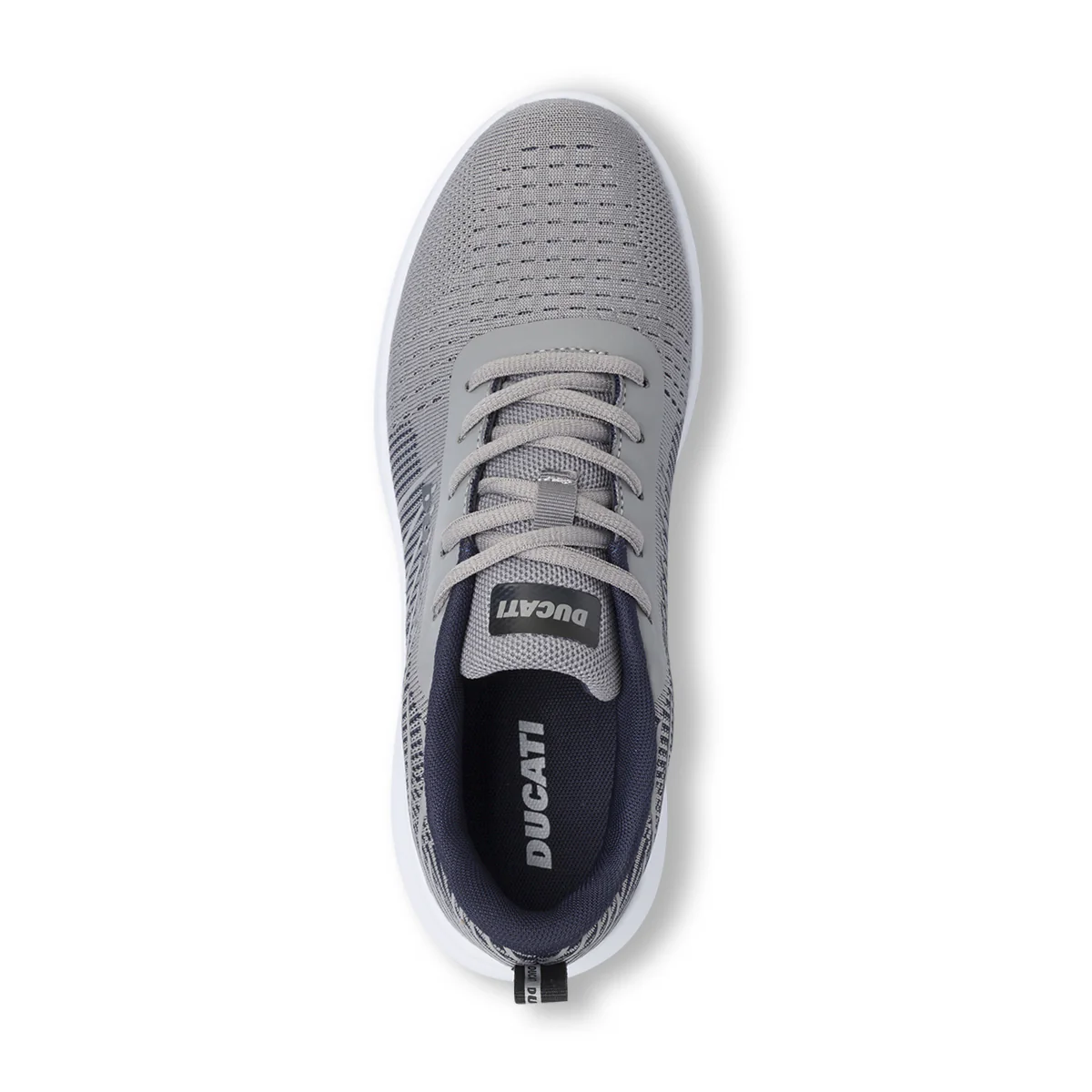 Scarpe da ginnastica uomo grigie con tomaia in mesh Ducati - Image 5