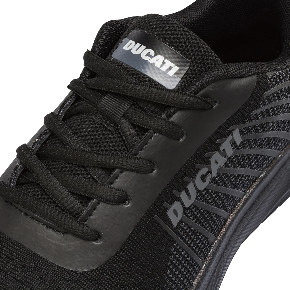 Scarpe da ginnastica uomo nere con tomaia in mesh Ducati - Image 4