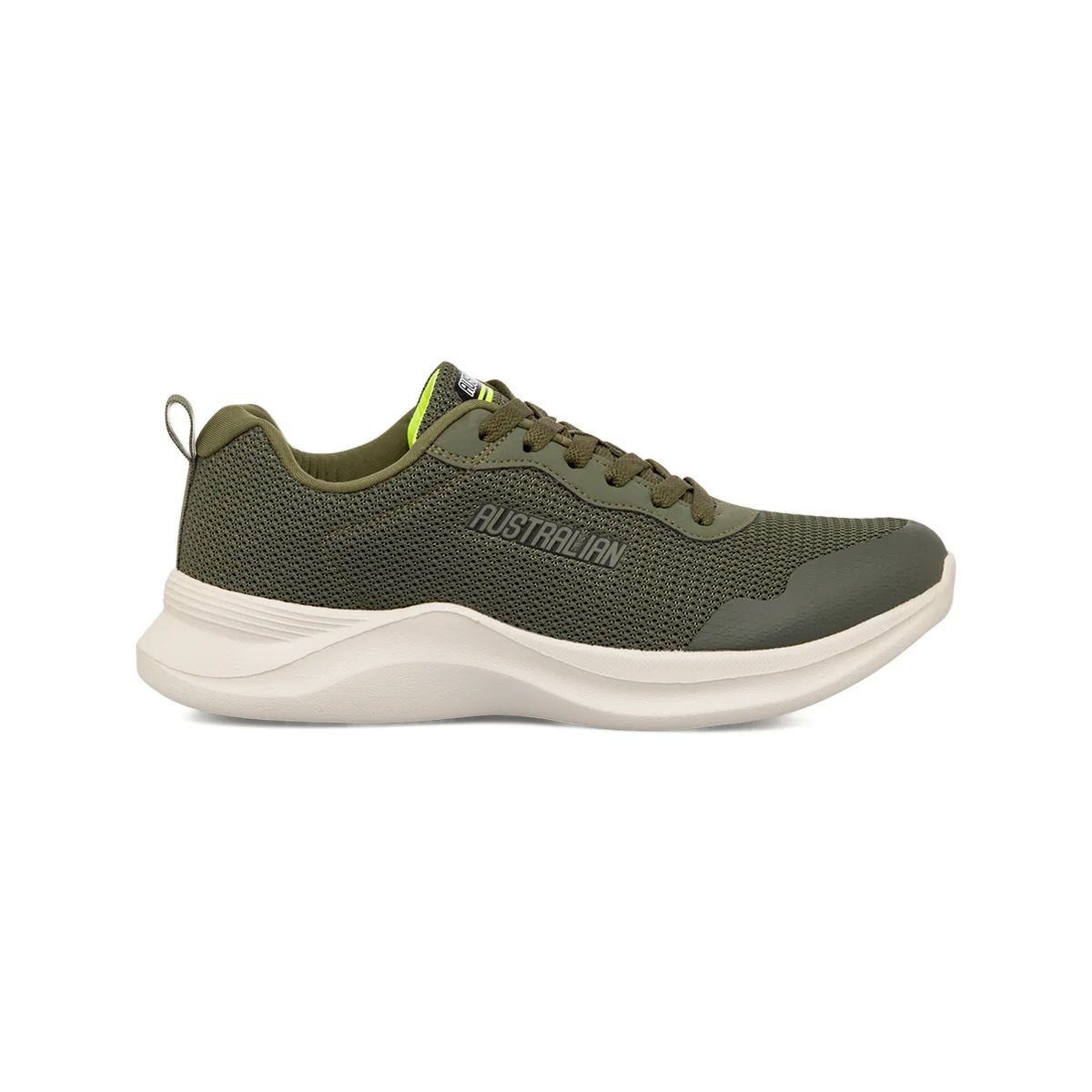 Scarpe da ginnastica verde militare da uomo Australian Cosy II