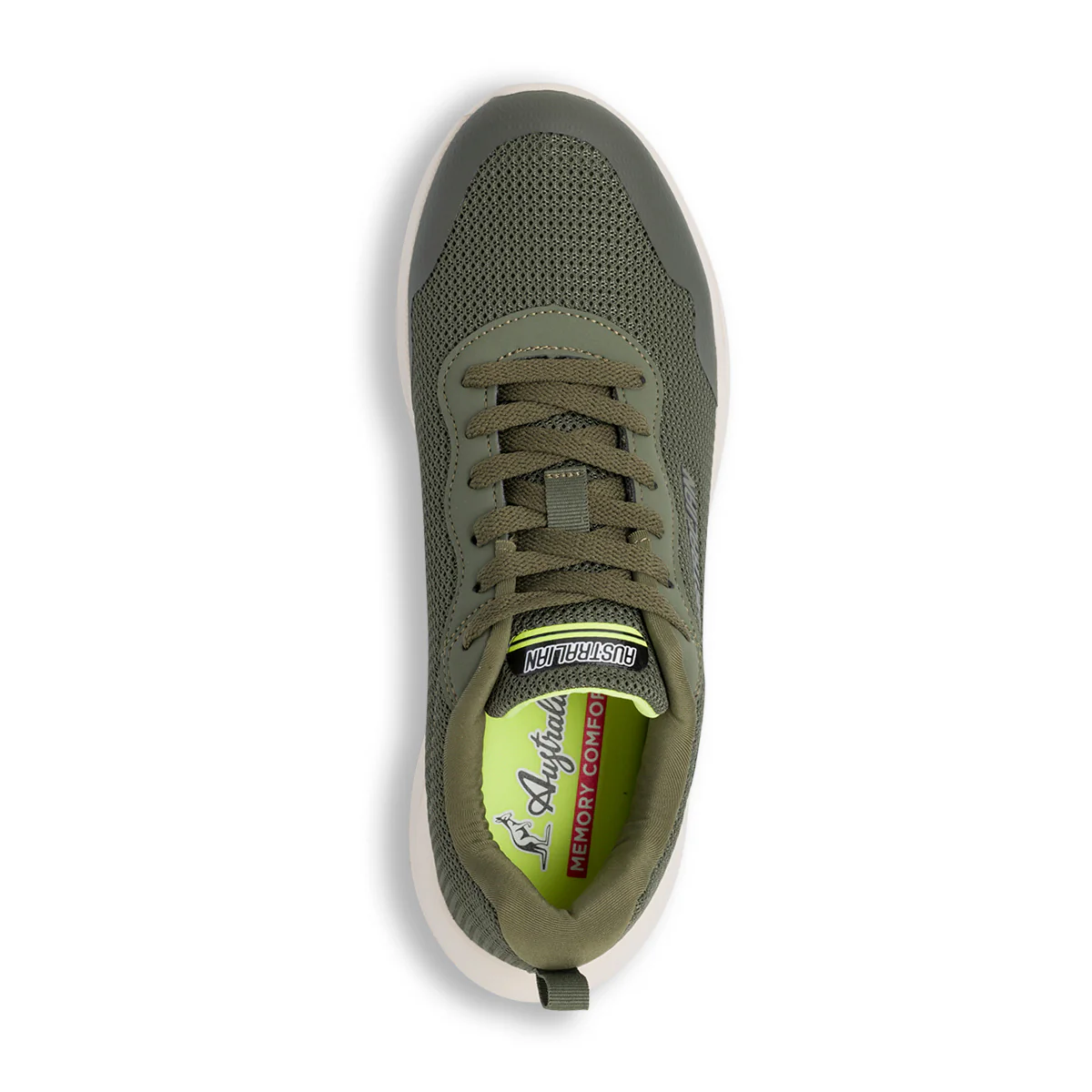 Scarpe da ginnastica verde militare da uomo Australian Cosy II - Image 5