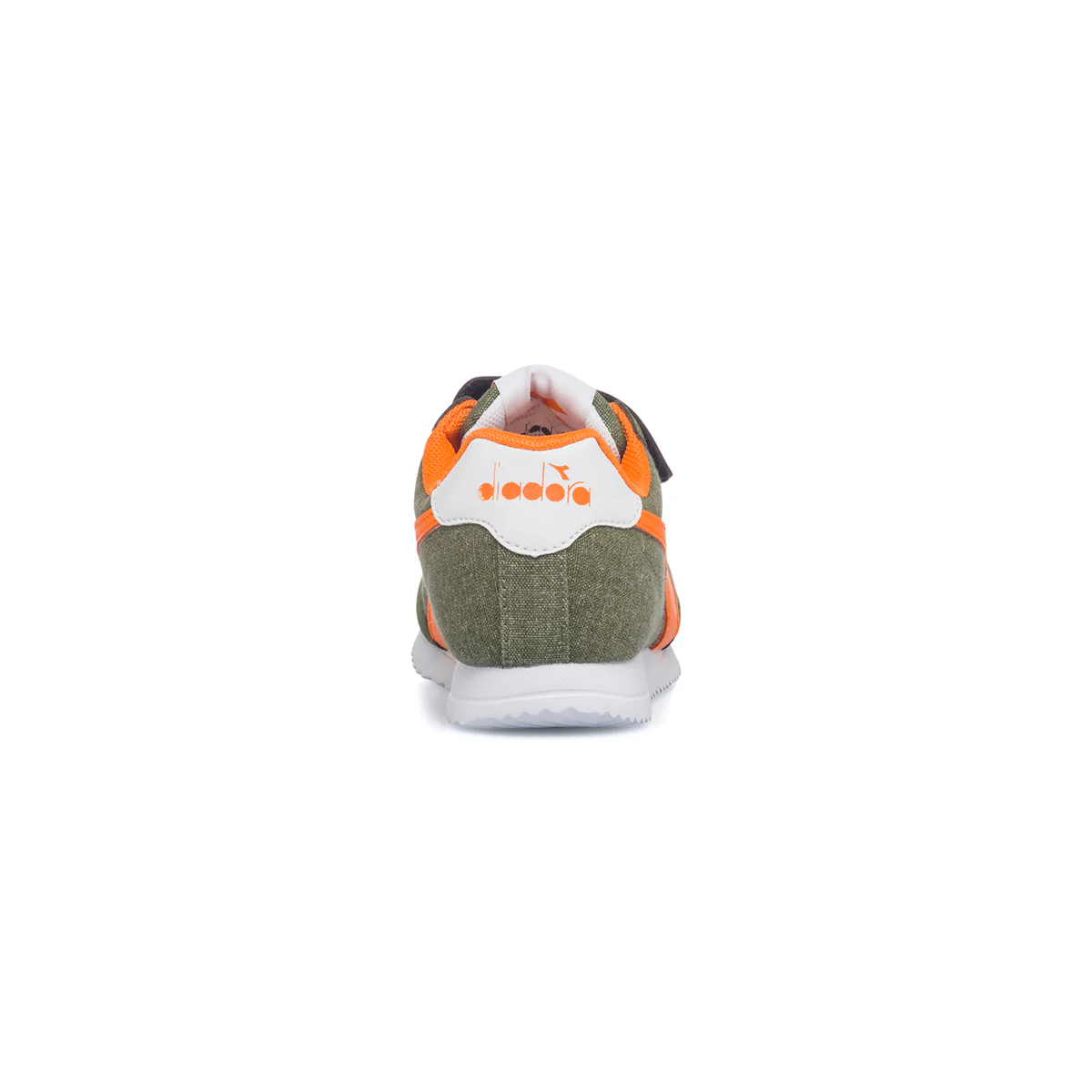 Scarpe da ginnastica verdi da bambino con logo laterale a contrasto Diadora Jog Light Ps - Image 4