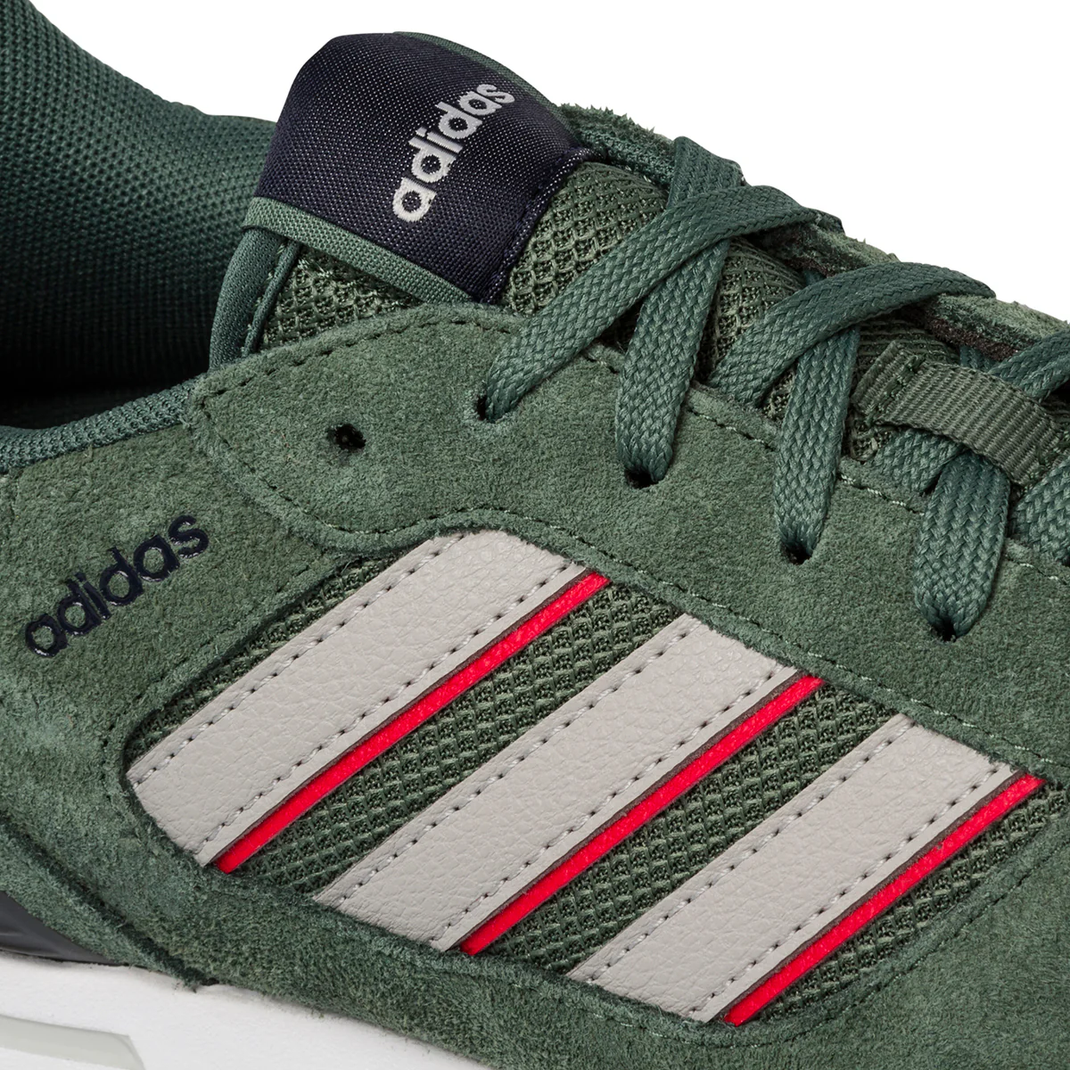 Scarpe da ginnastica verdi da uomo con design 3-Stripes adidas Run 80s - Image 6