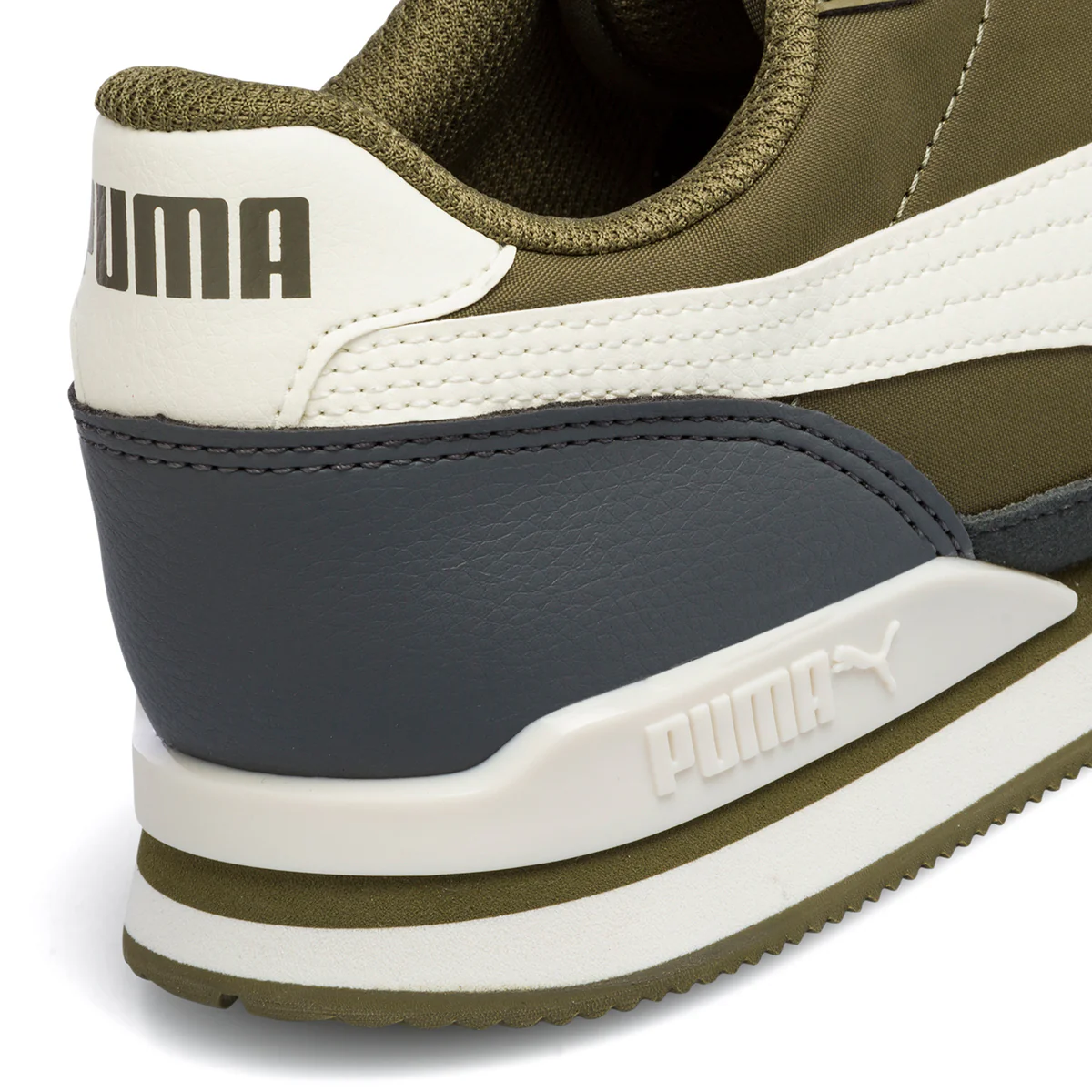 Scarpe da ginnastica verdi da uomo con logo laterale Puma ST Runner v3 NL - Image 7