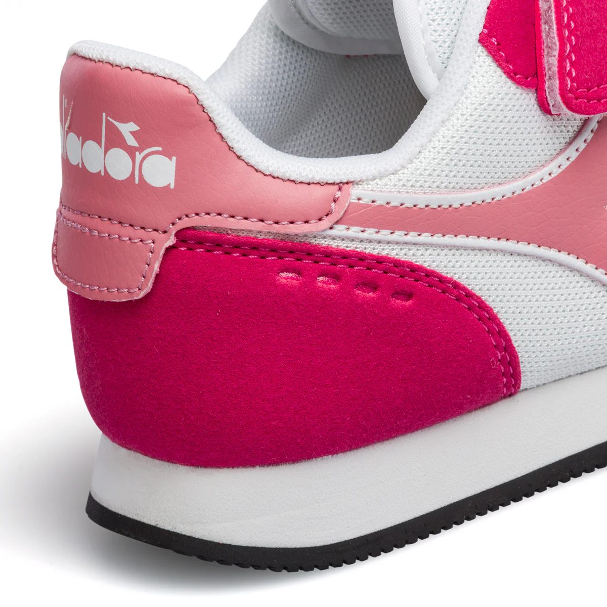 Scarpe da ginnastica viola da bambina con logo laterale a contrasto Diadora Simple Run Ps - Image 14