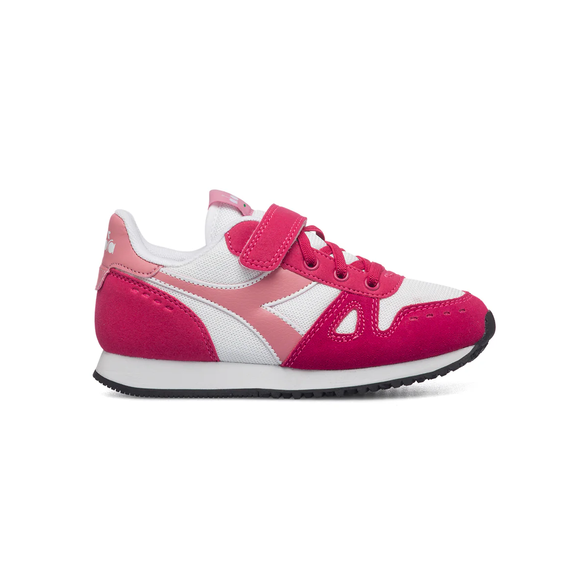 Scarpe da ginnastica viola da bambina con logo laterale a contrasto Diadora Simple Run Ps - Image 8