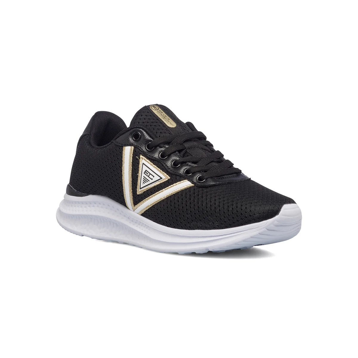 Scarpe da jogging nere in mesh da donna Enrico Coveri Powell - Image 2