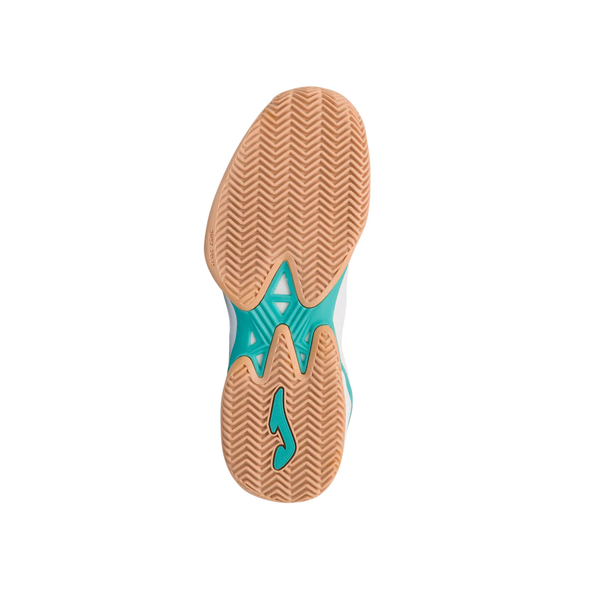 Scarpe da padel bianche da donna con dettagli verdi e gialli Joma T.Set - Image 4