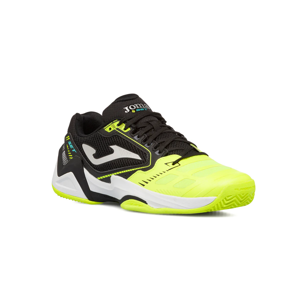 Scarpe da padel nere e gialle da uomo Joma T.Set - Image 3
