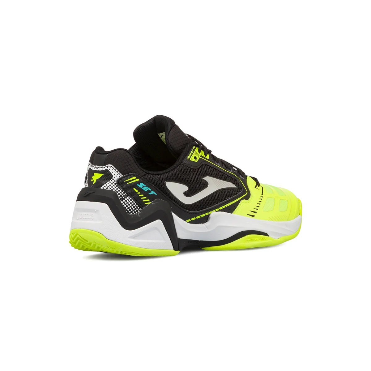 Scarpe da padel nere e gialle da uomo Joma T.Set - Image 4