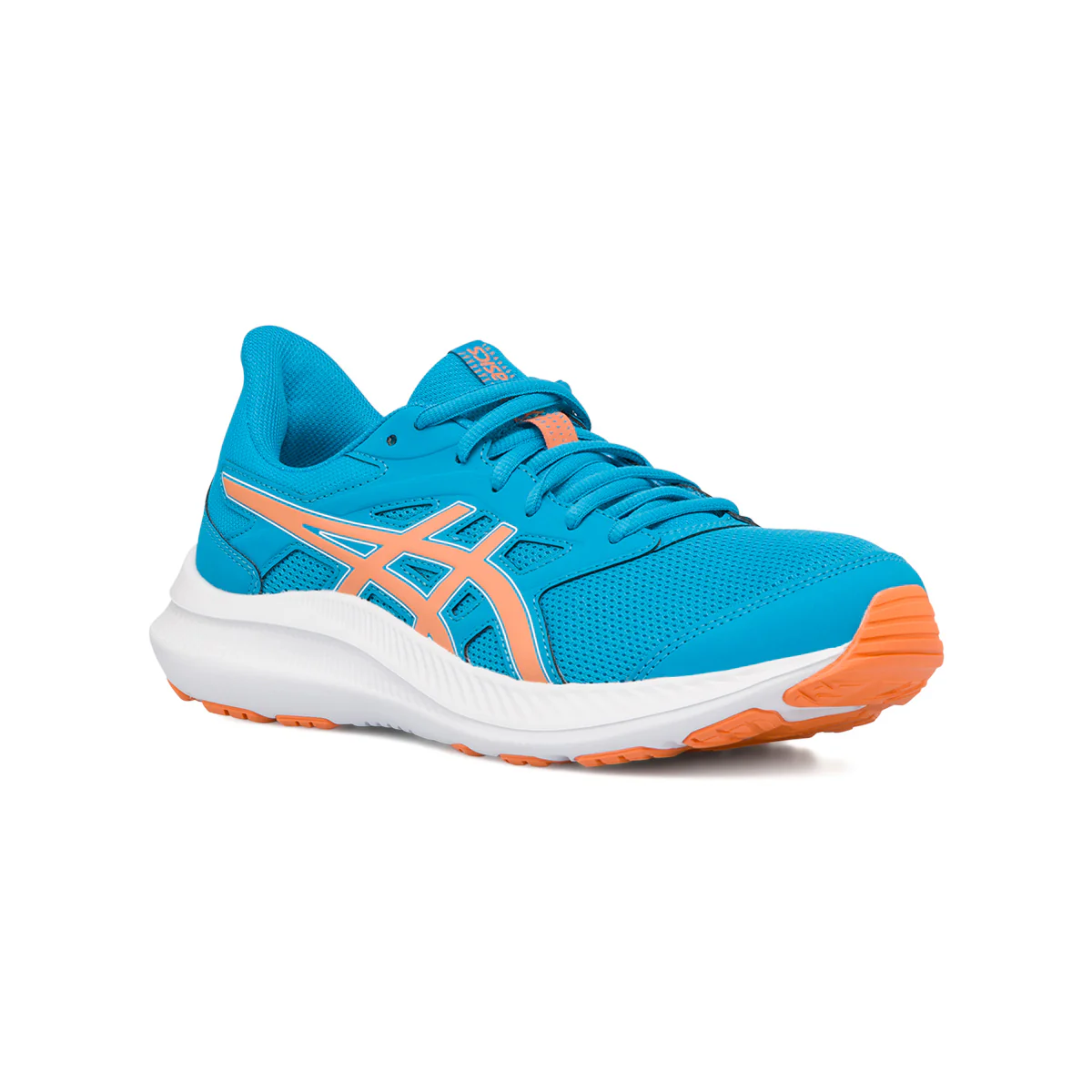 Scarpe da running azzurre da uomo con dettagli arancioni Asics Jolt 4 - Image 2
