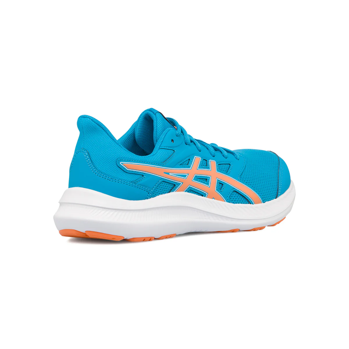 Scarpe da running azzurre da uomo con dettagli arancioni Asics Jolt 4 - Image 3