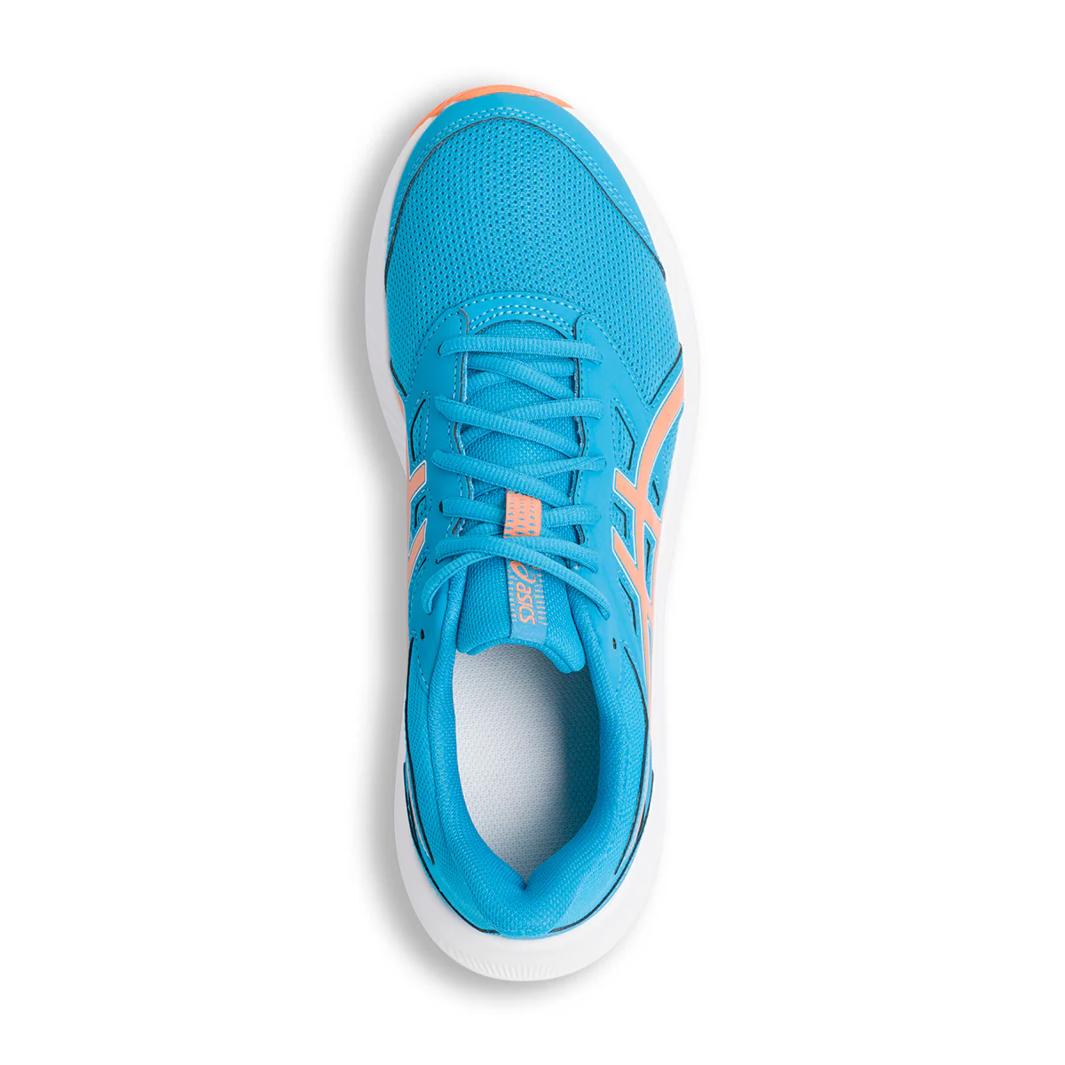 Scarpe da running azzurre da uomo con dettagli arancioni Asics Jolt 4 - Image 7