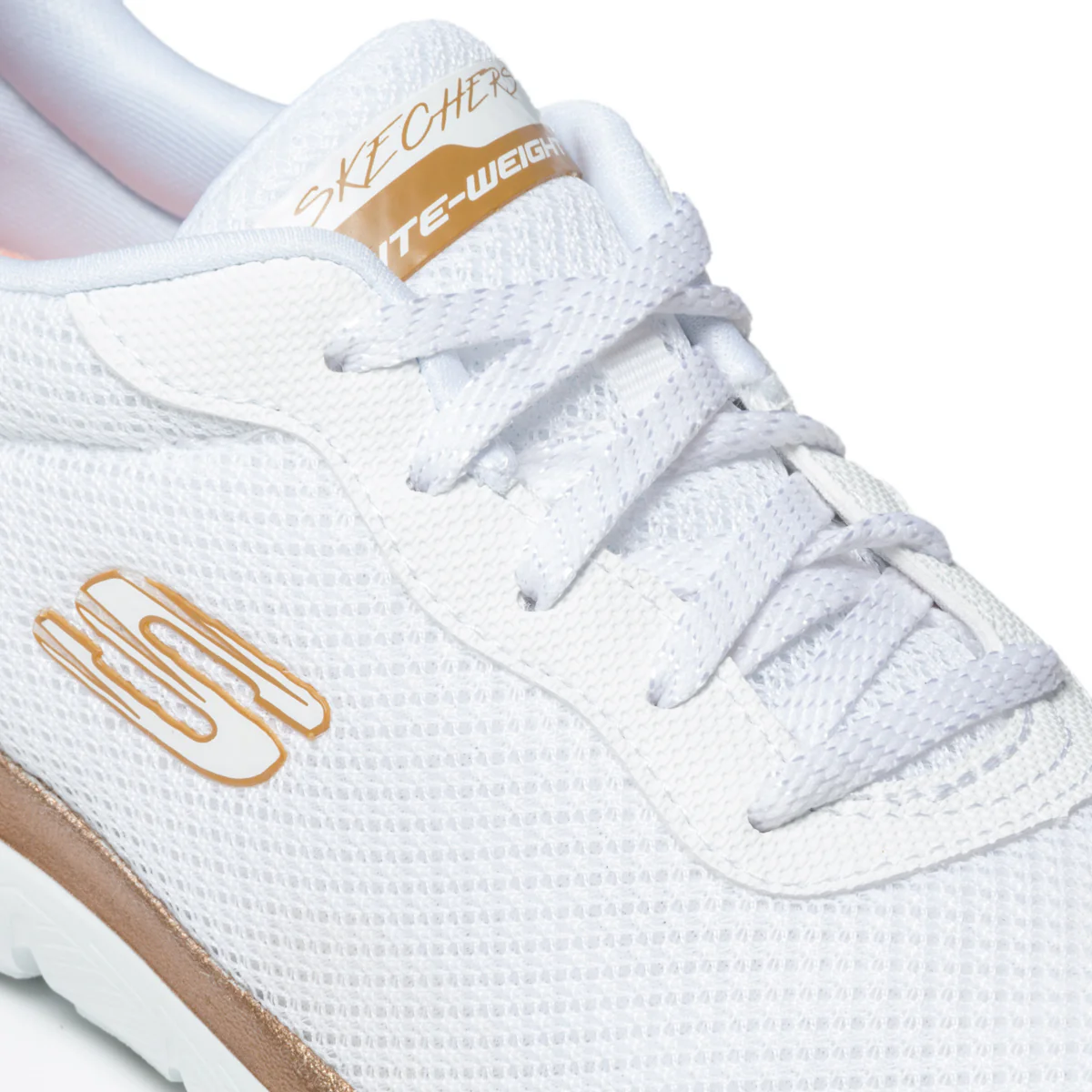 Scarpe da running bianche con patch logo Skechers Flex Appeal 3.0 - Image 14