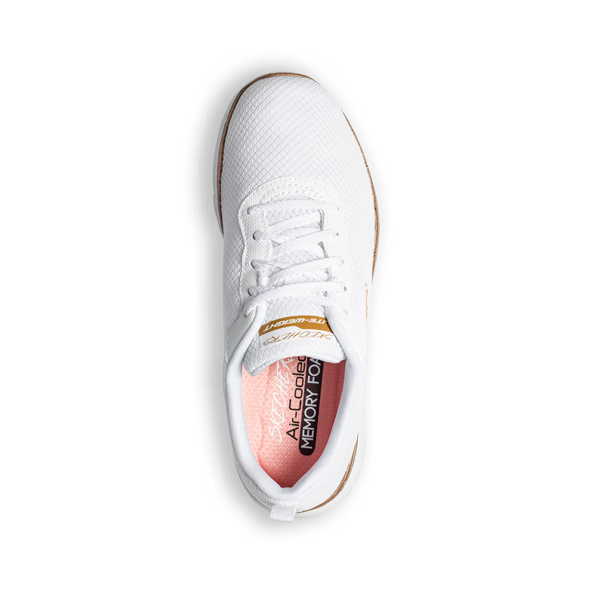 Scarpe da running bianche con patch logo Skechers Flex Appeal 3.0 - Image 16