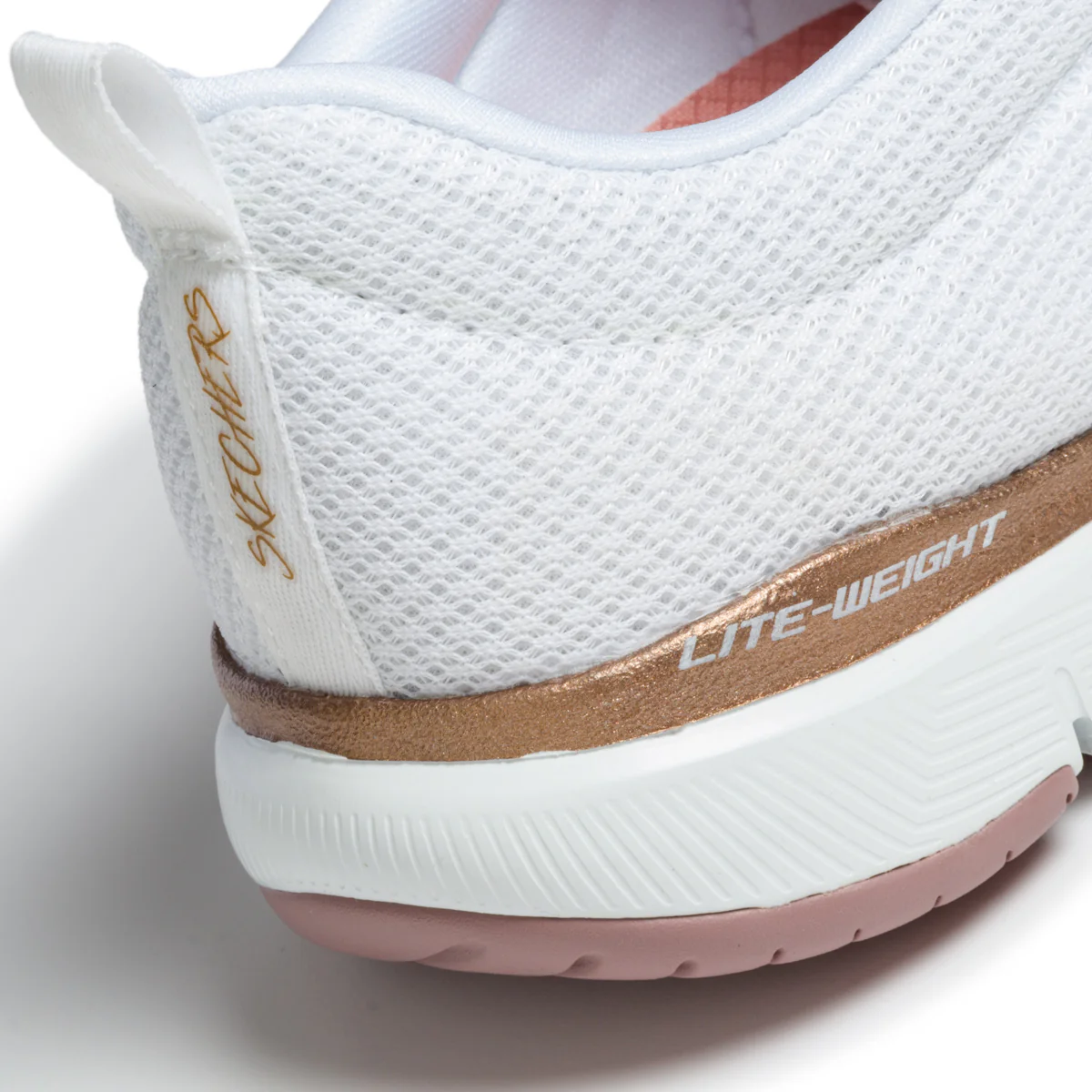 Scarpe da running bianche con patch logo Skechers Flex Appeal 3.0 - Image 7
