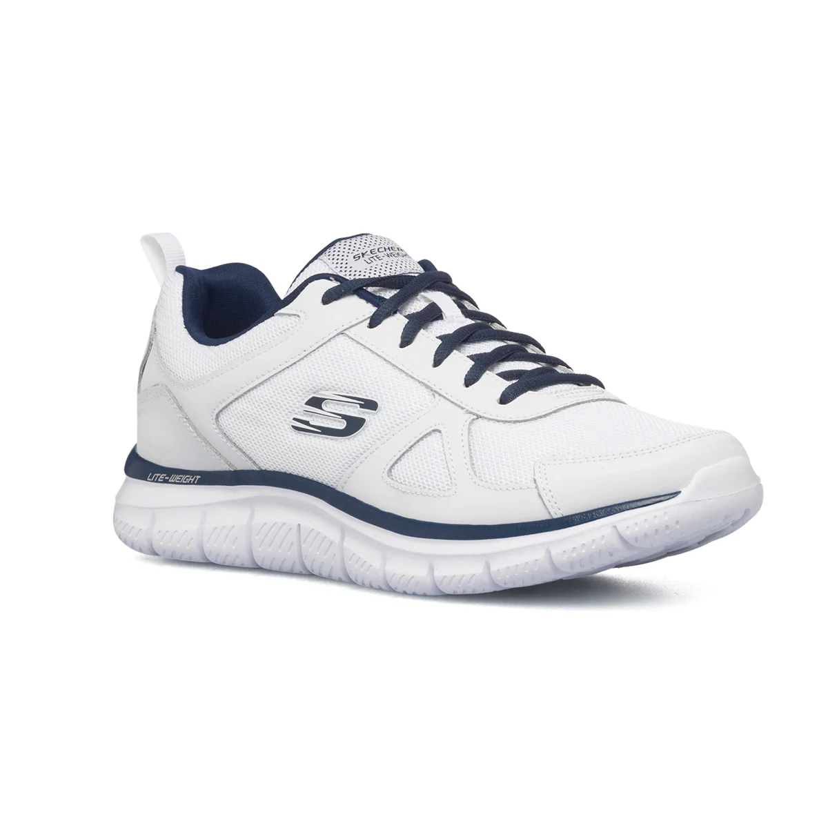 Scarpe da running bianche con suola Memory Foam Skechers Track - Image 2