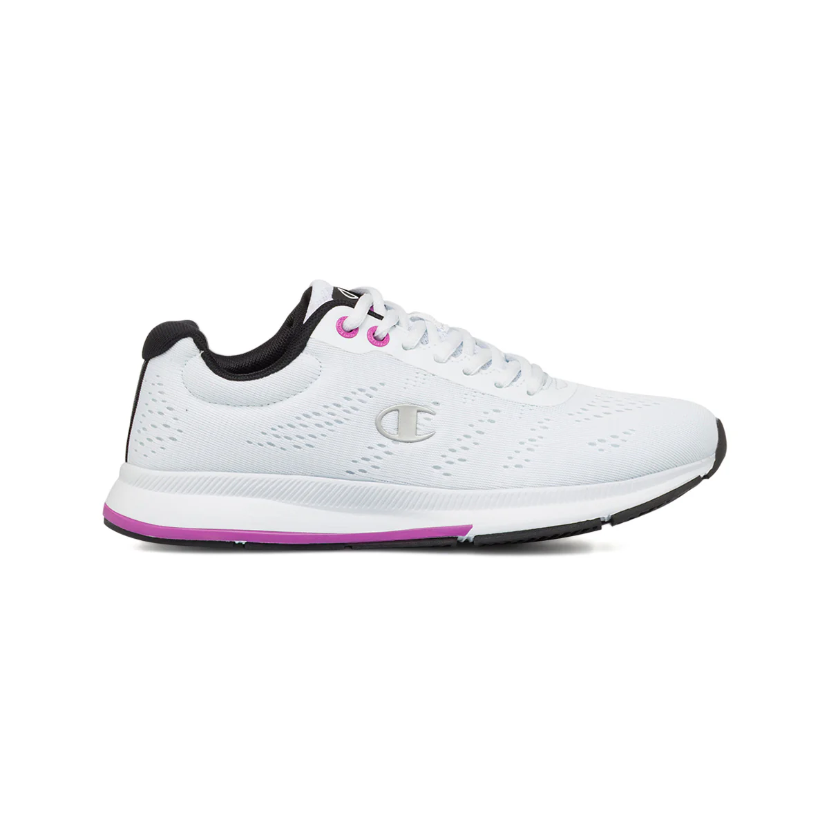 Scarpe da running bianche da Donna con dettagli viole Champion Jaunt