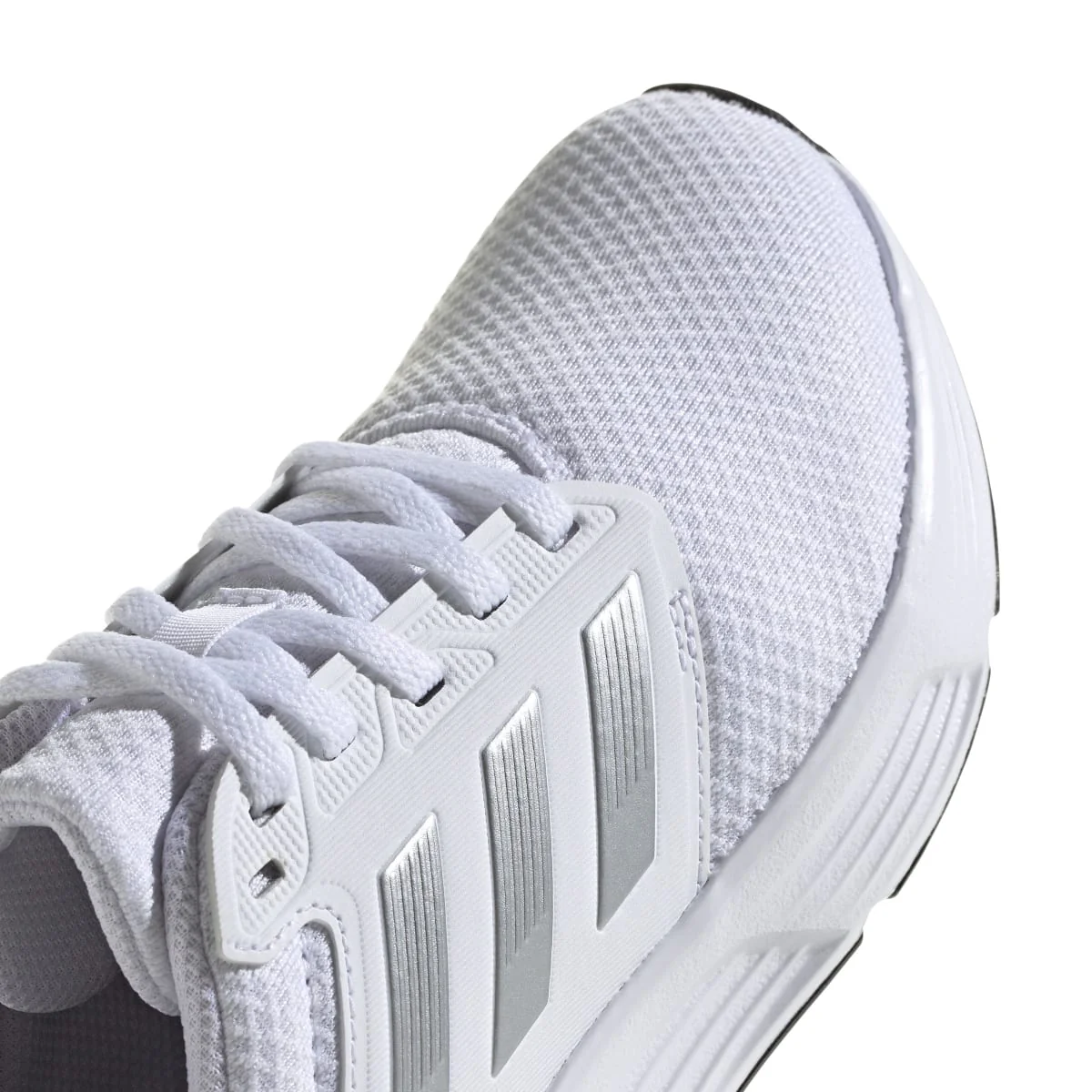 Scarpe da running bianche da donna con strisce argento adidas Galaxy 6 W - Image 8