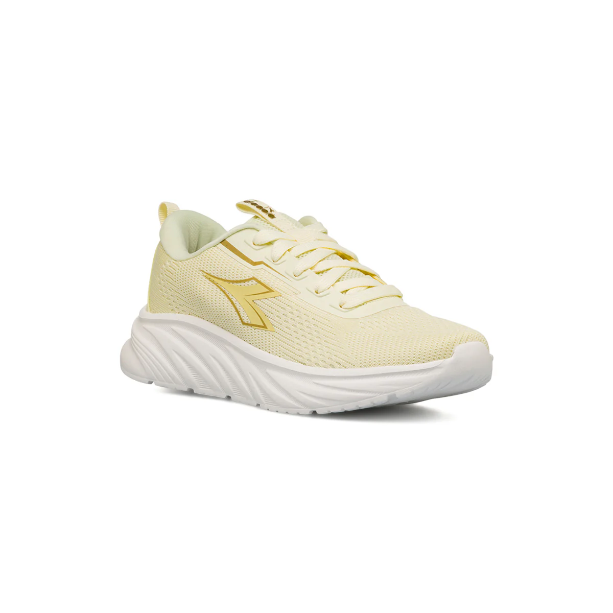 Scarpe da running bianche e gialle effetto sfumato da Donna Diadora - Image 2