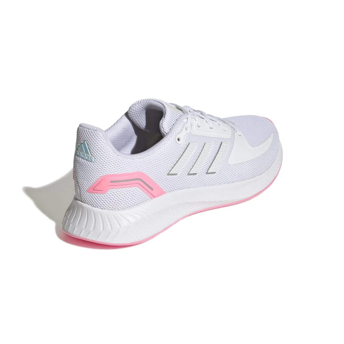 Scarpe da running bianche in mesh da donna adidas Runfalcon 2.0 W - Image 6