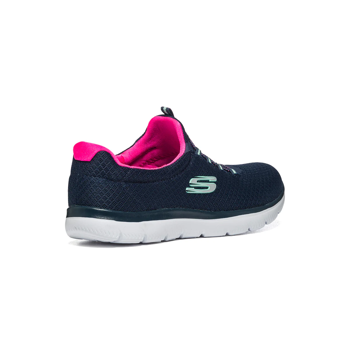 Scarpe da running blu con sottopiede Memory Foam Skechers Summits - Image 11