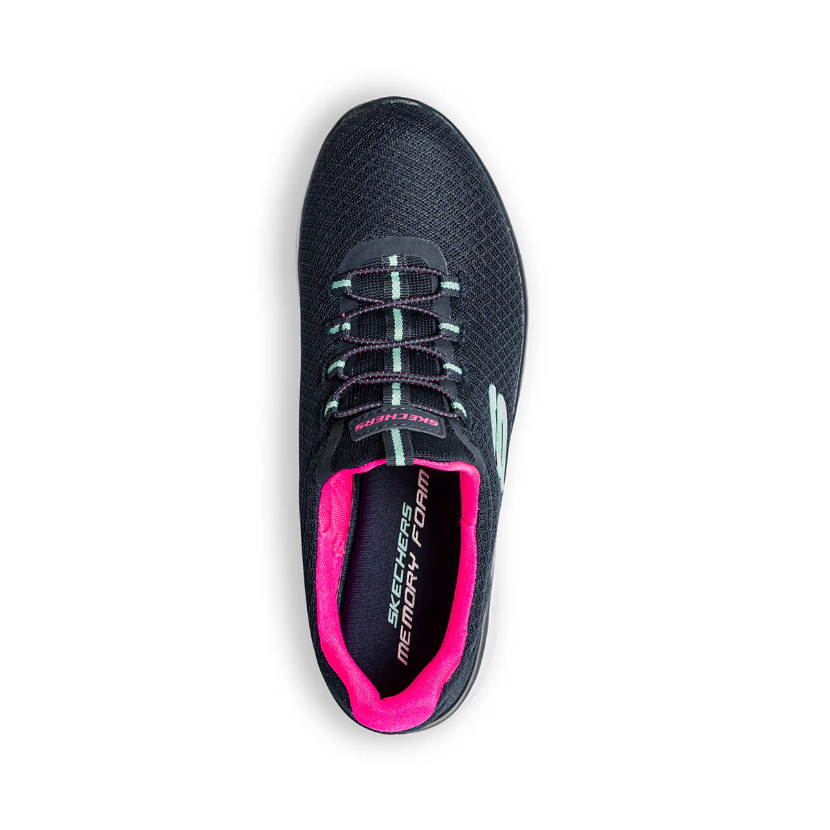 Scarpe da running blu con sottopiede Memory Foam Skechers Summits - Image 16
