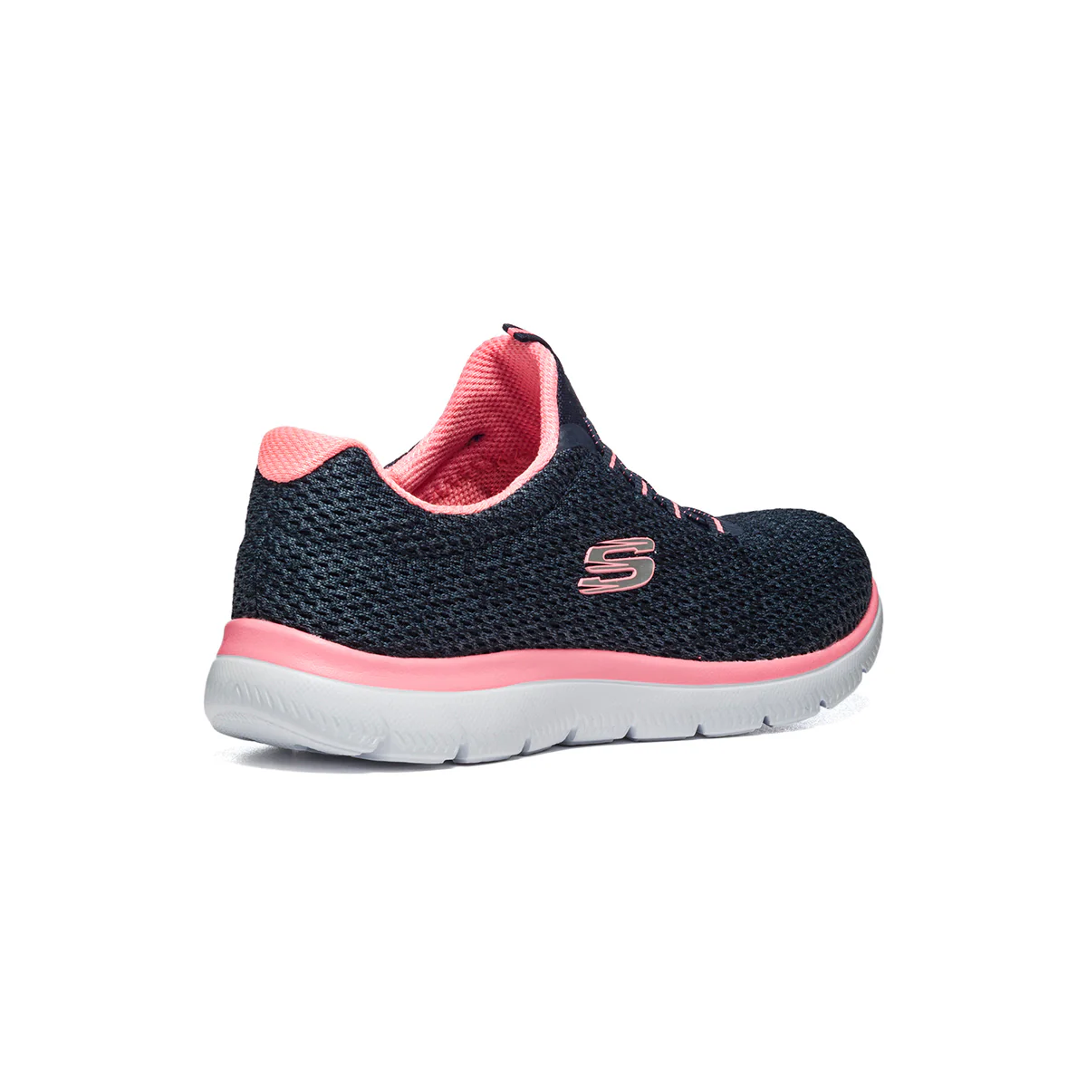 Scarpe da running blu con sottopiede Memory Foam Skechers Summits - Image 3