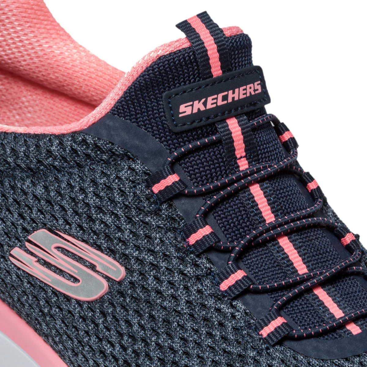 Scarpe da running blu con sottopiede Memory Foam Skechers Summits - Image 6