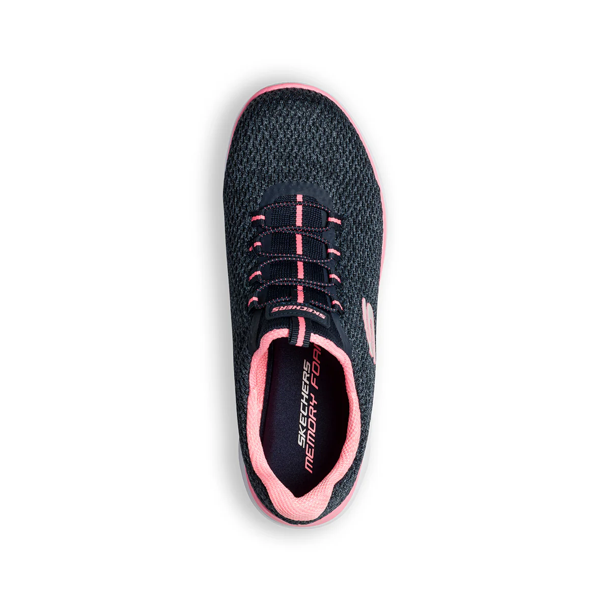 Scarpe da running blu con sottopiede Memory Foam Skechers Summits - Image 8