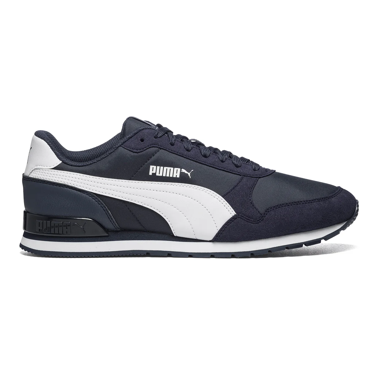 Sneakers blu con striscia laterale a contrasto Puma St Runner V2 Nl