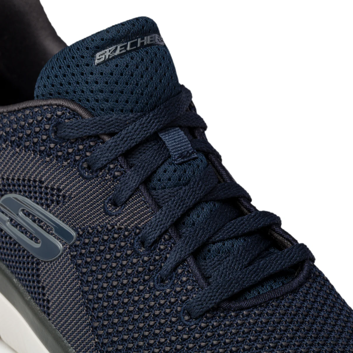 Scarpe da running blu con suola Memory Foam Skechers Summits - Image 6