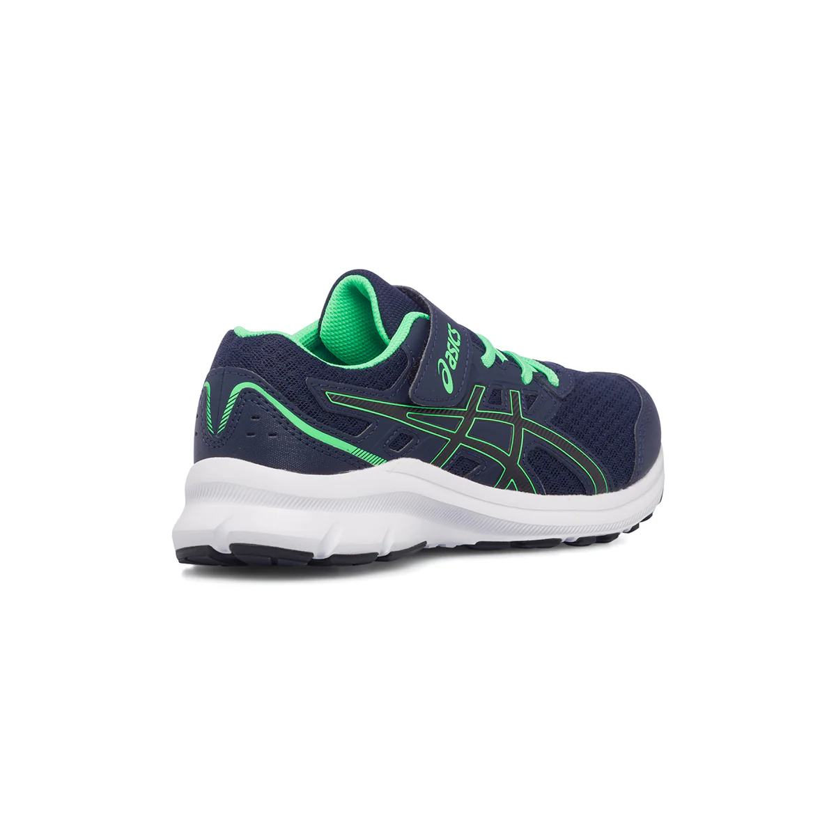 Scarpe da running blu da bambino con strisce laterali a contrasto Asics Jolt 3 PS - Image 8