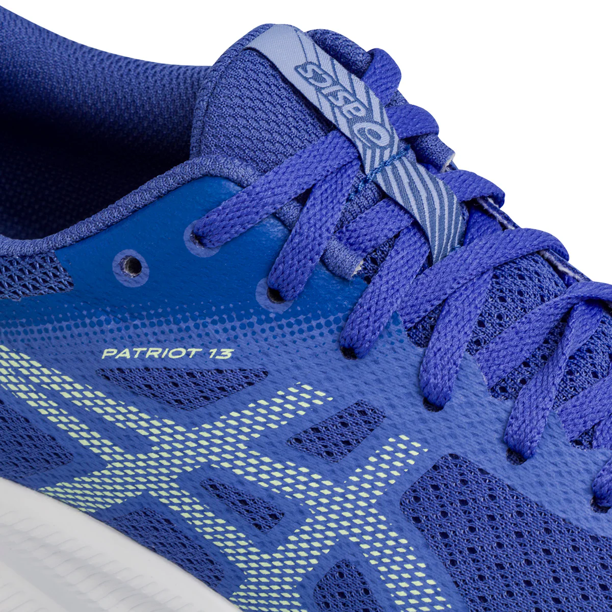 Scarpe da running blu da donna con intersuola AMPLIFOAM Asics Patriot 13 - Image 6