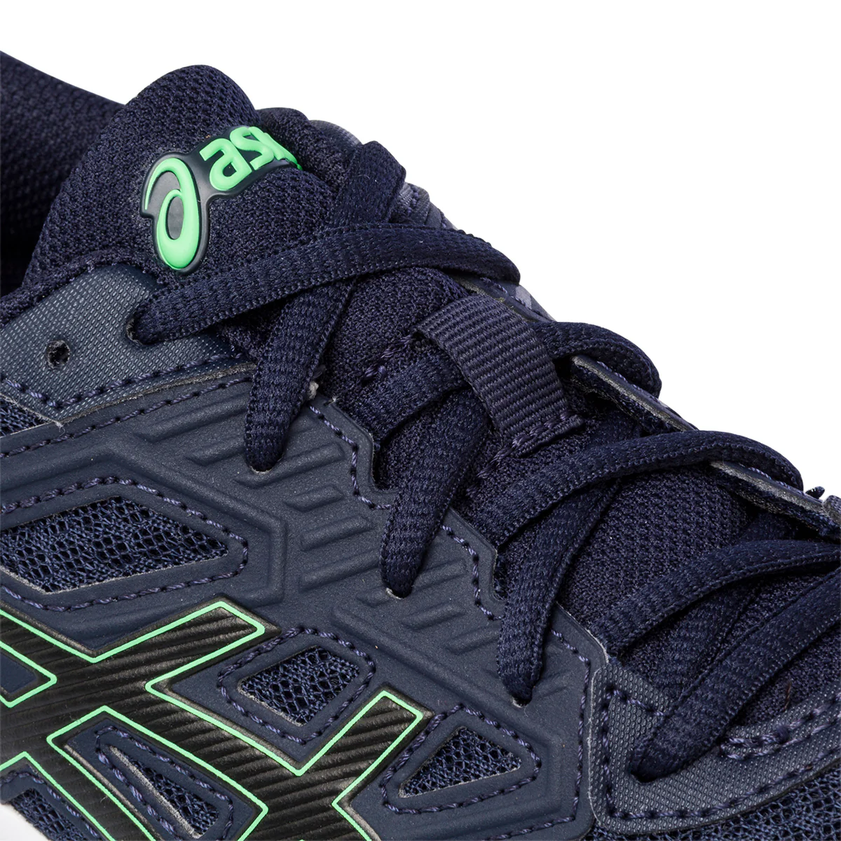 Scarpe da running blu da ragazzo con strisce laterali a contrasto Asics Jolt 3 GS - Image 11