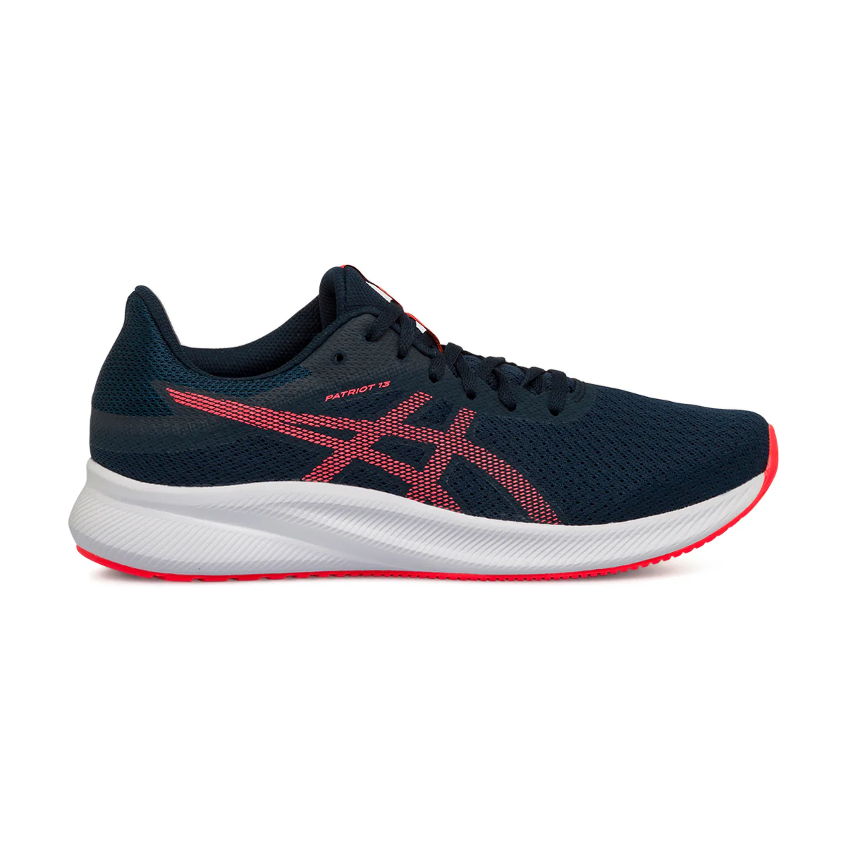 Scarpe da running blu da uomo con intersuola AMPLIFOAM Asics Patriot 13