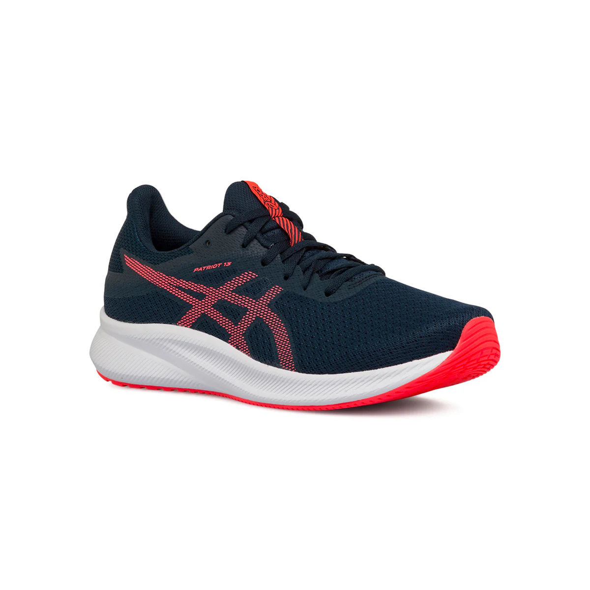 Scarpe da running blu da uomo con intersuola AMPLIFOAM Asics Patriot 13 - Image 2