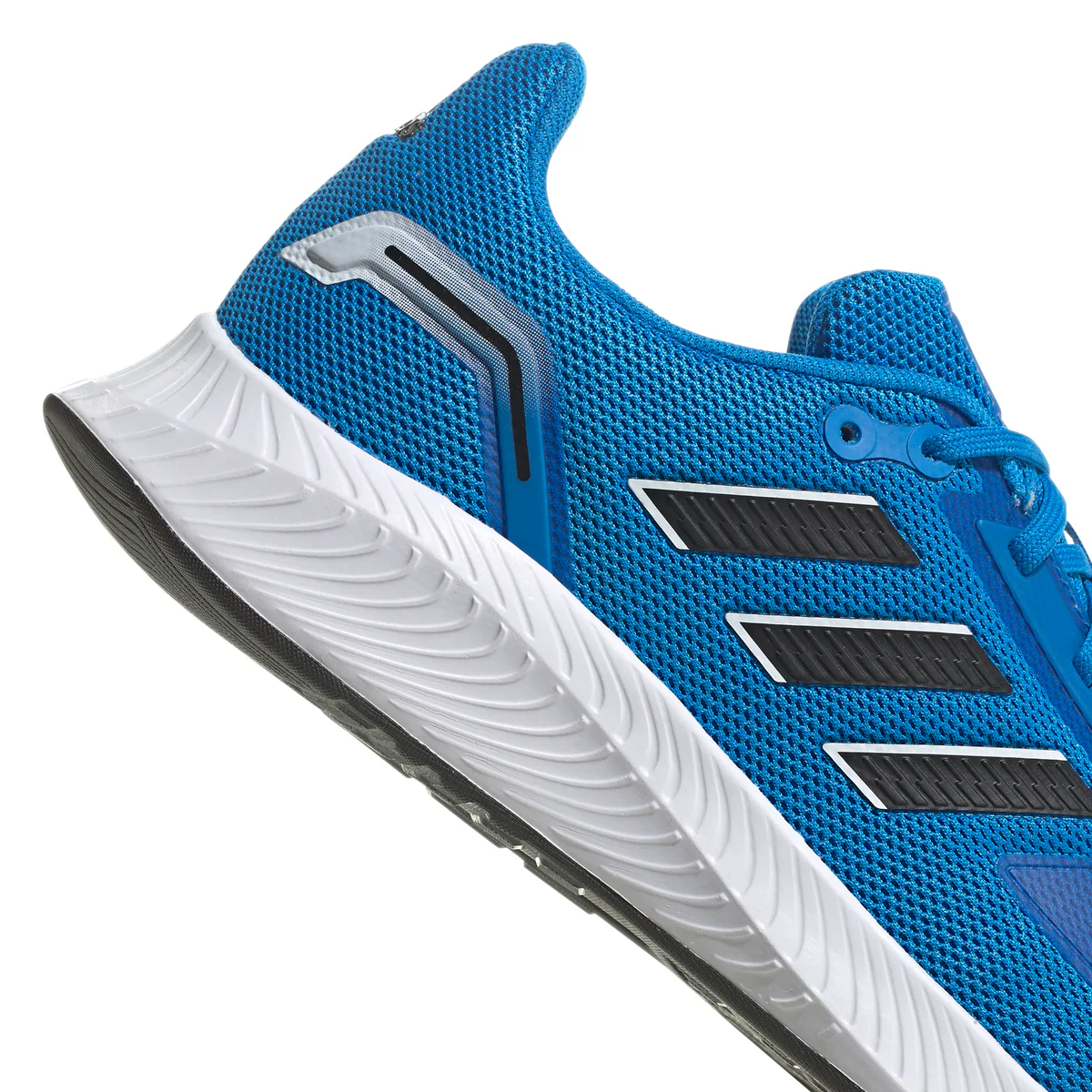 Scarpe da running blu da uomo con strisce a contrasto adidas Run Falcon 2.0 - Image 7