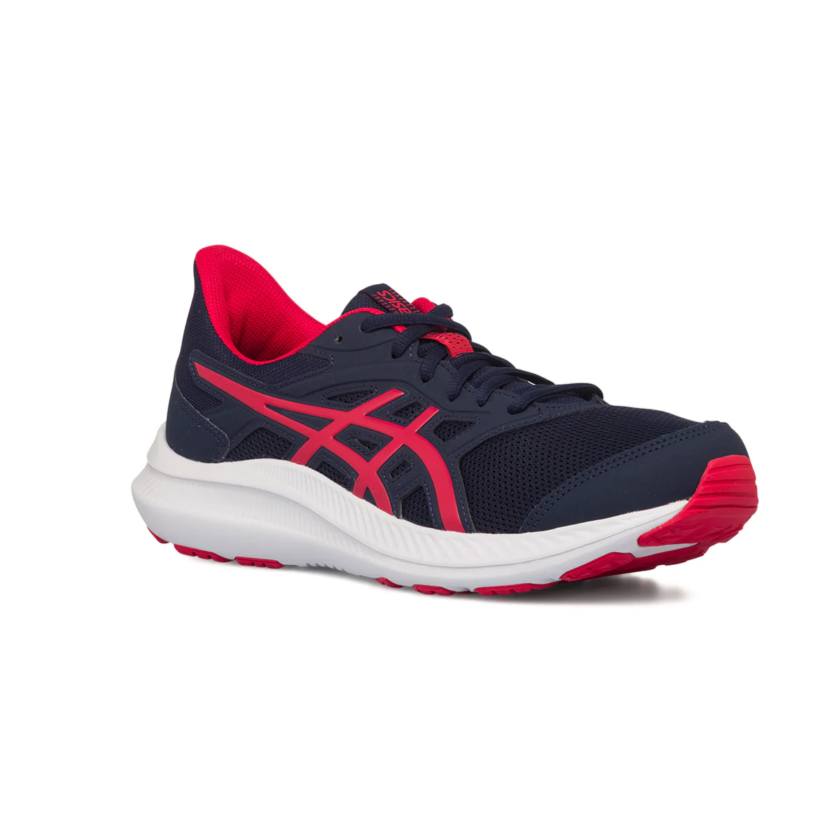Scarpe da running blu da uomo con strisce laterali a contrasto Asics Jolt 4 - Image 2