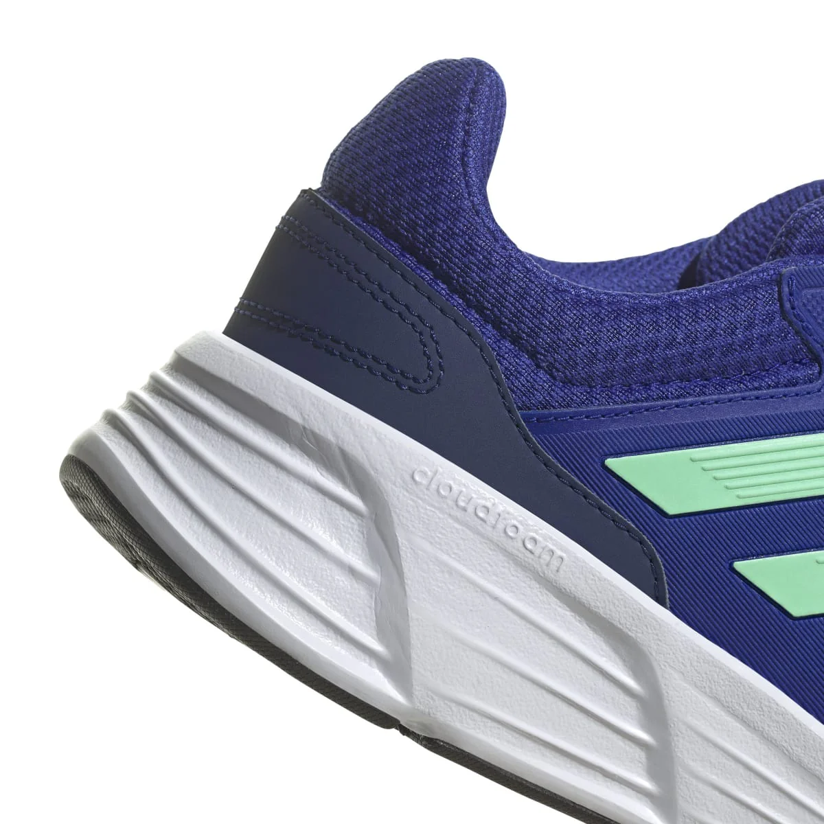 Scarpe da running blu da uomo in mesh con ammortizzazione Cloudfoam adidas Galaxy 6 - Image 8
