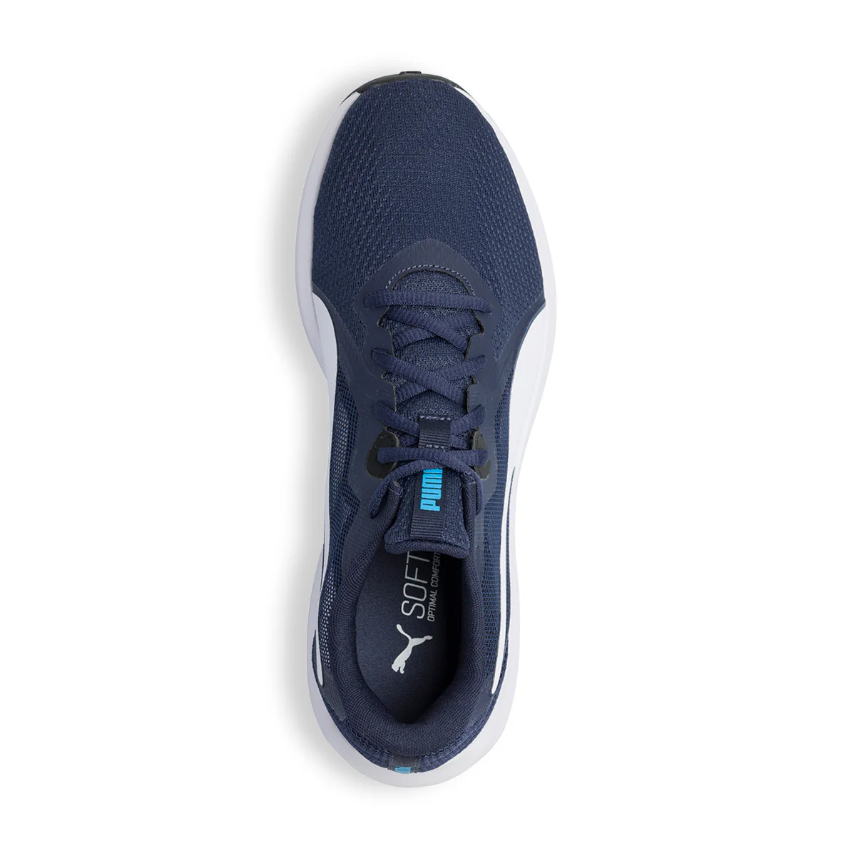 Scarpe da running blu da uomo in tessuto mesh con ammortizzazione SoftFoam+ Puma Twitch Runner - Image 14