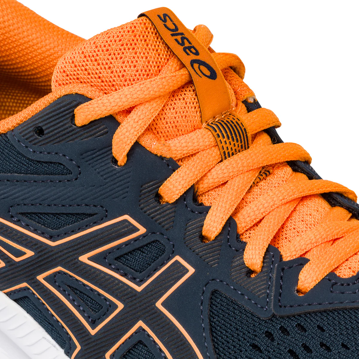 Scarpe da running blu e arancioni con suola ammortizzata Amplifoam Asics Gel Contend 8 - Image 6