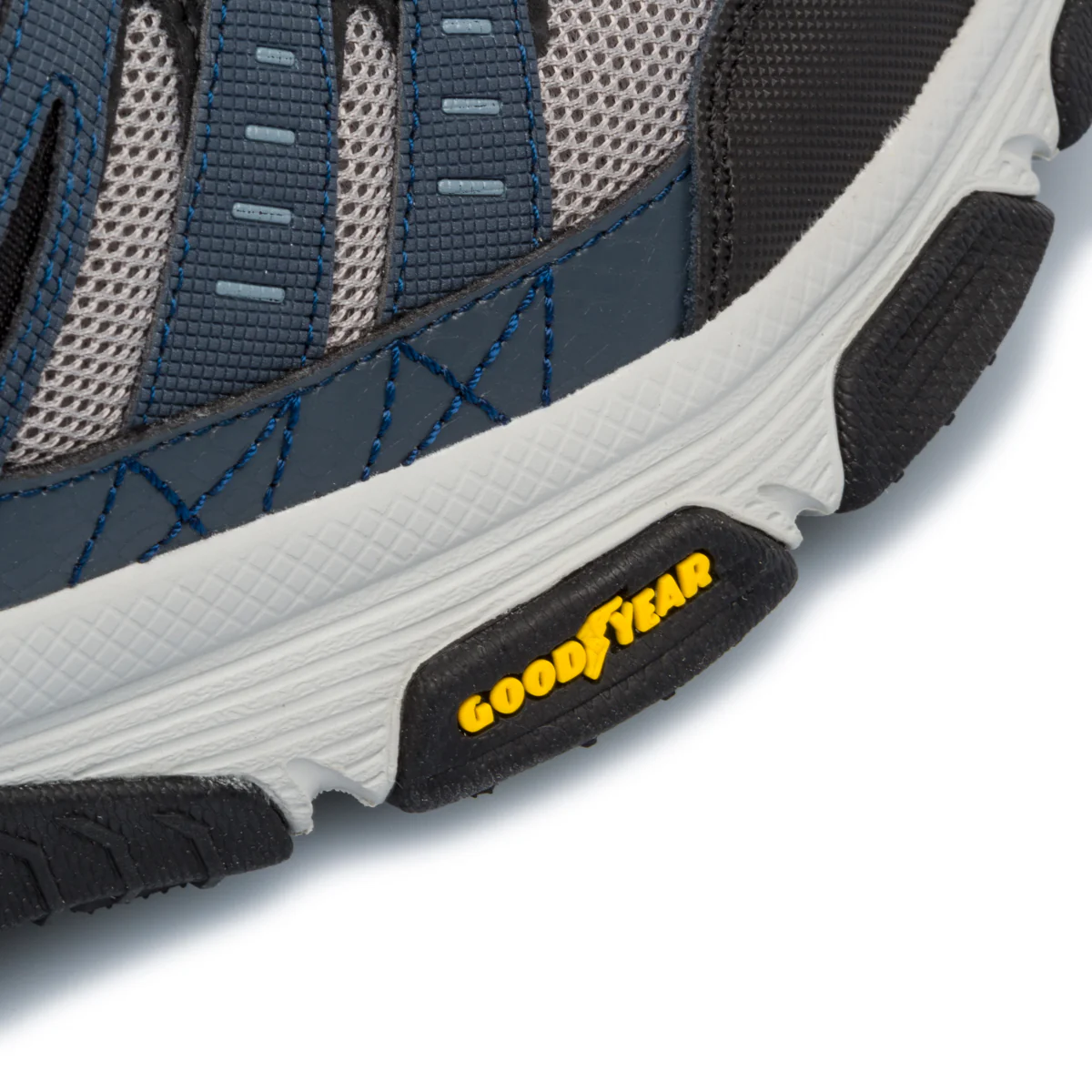 Scarpe da running blu e grigie waterproof Skechers Skech-Air Envoy - Image 10