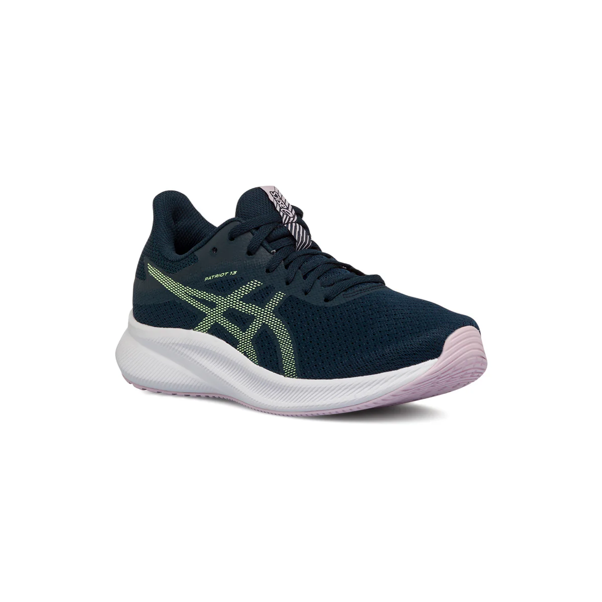 Scarpe da running blu navy da donna con intersuola AMPLIFOAM Asics Patriot 13 - Image 2