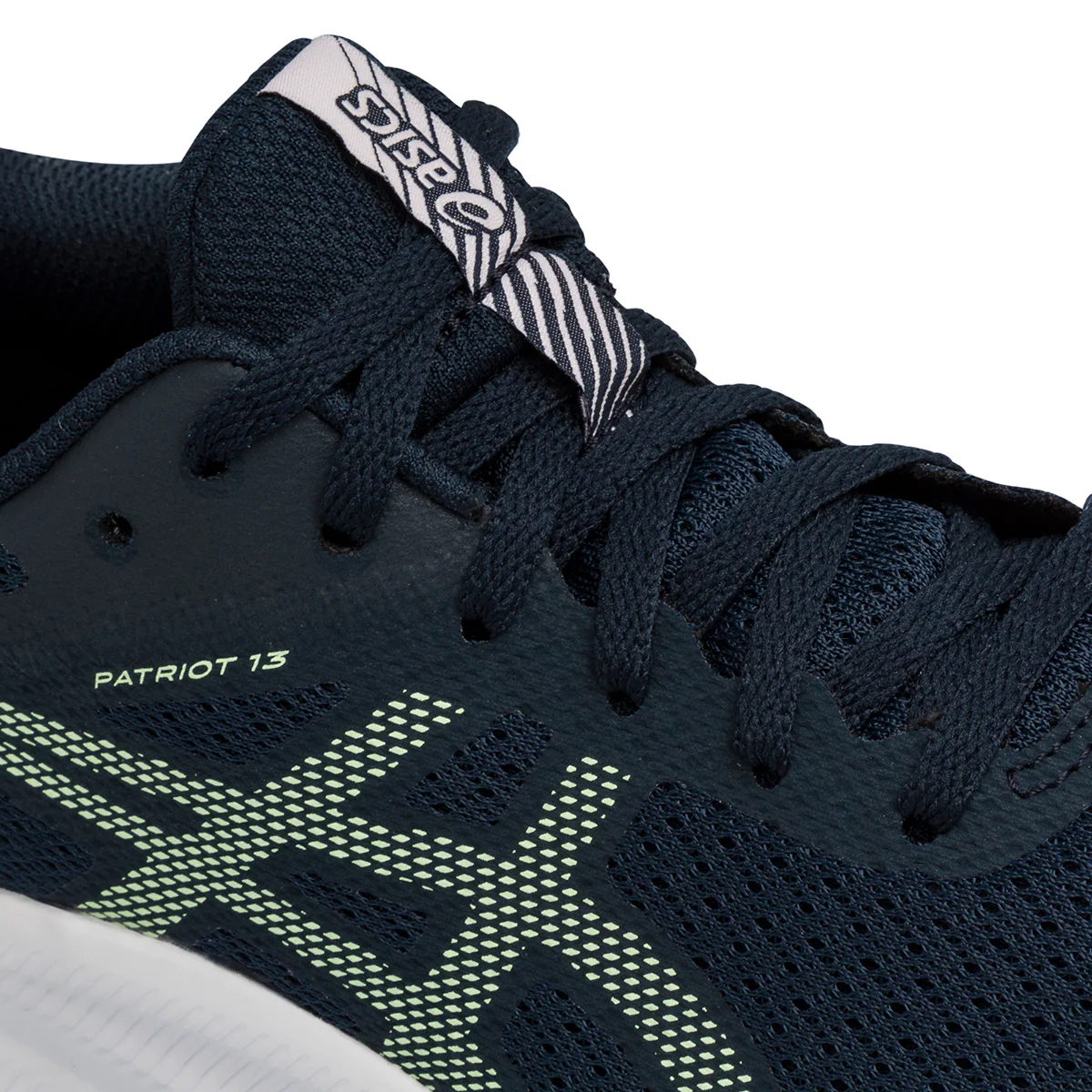 Scarpe da running blu navy da donna con intersuola AMPLIFOAM Asics Patriot 13 - Image 6