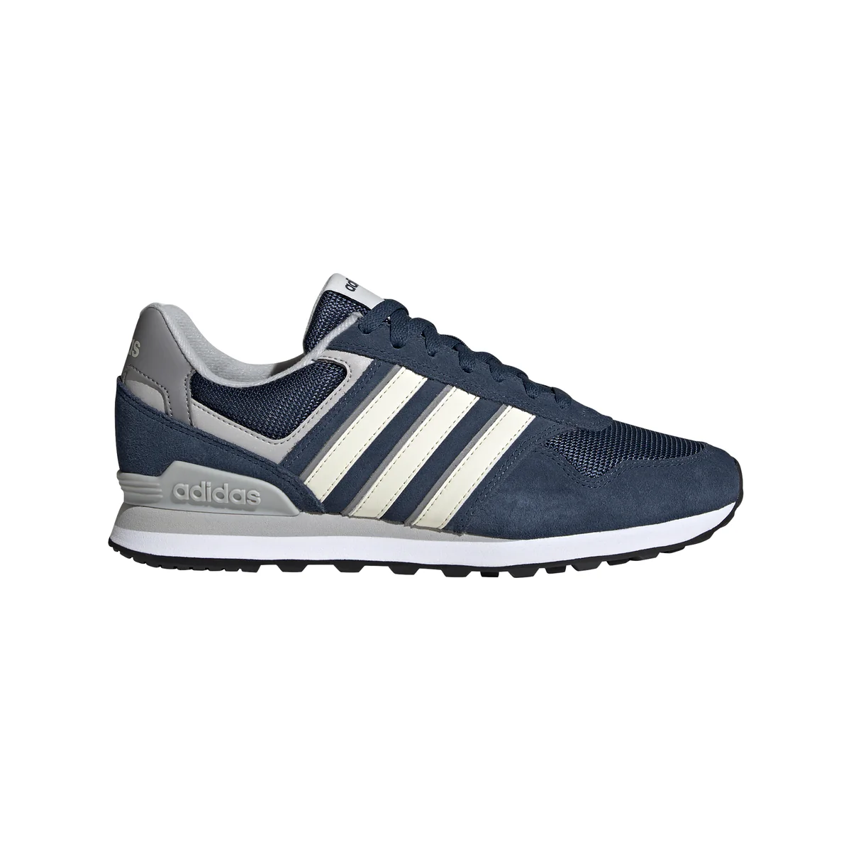 Sneakers blu navy in mesh con stabilizzazione in TPU adidas 10K