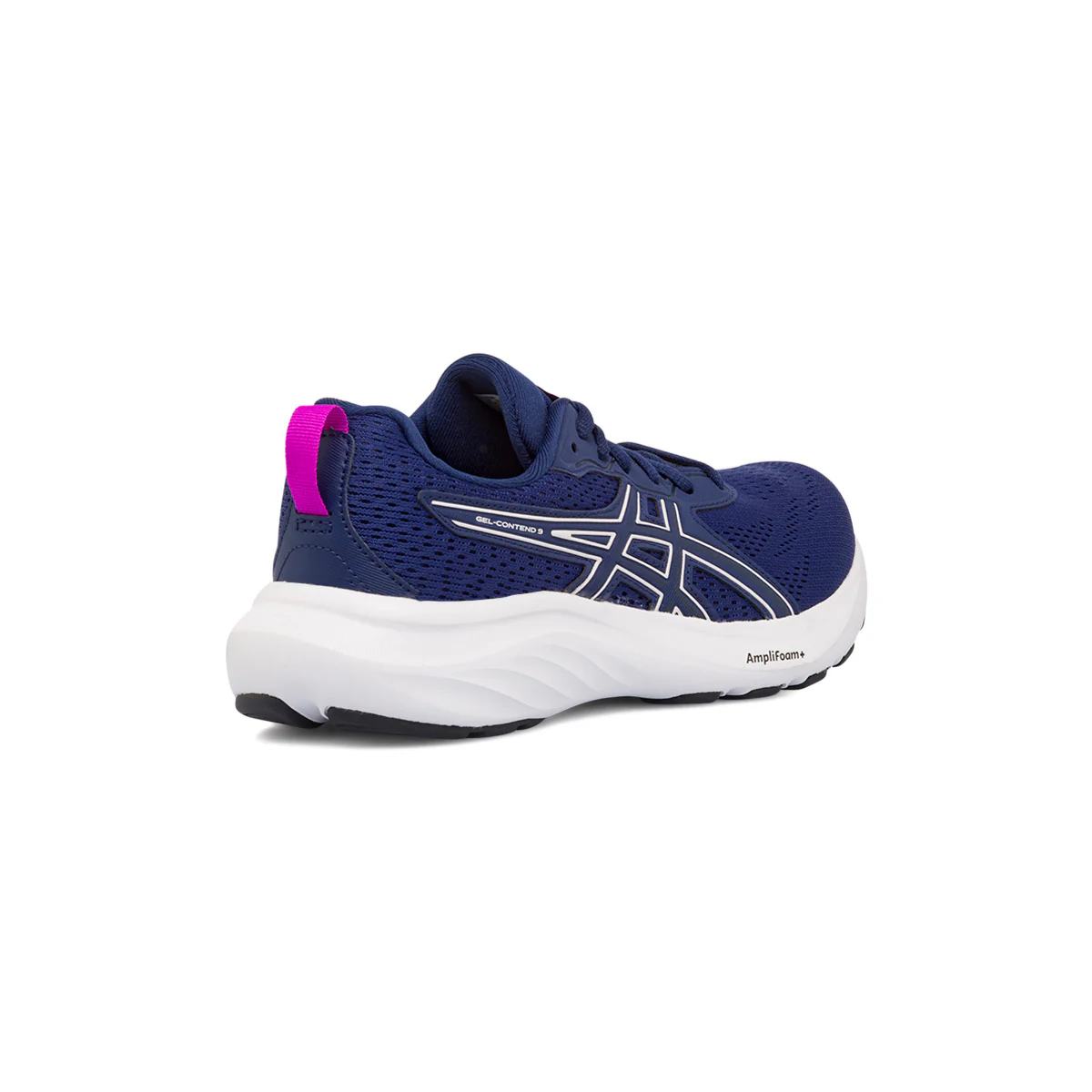 Scarpe da running da donna blu con logo Asics GEL-CONTEND® 9 - Image 3